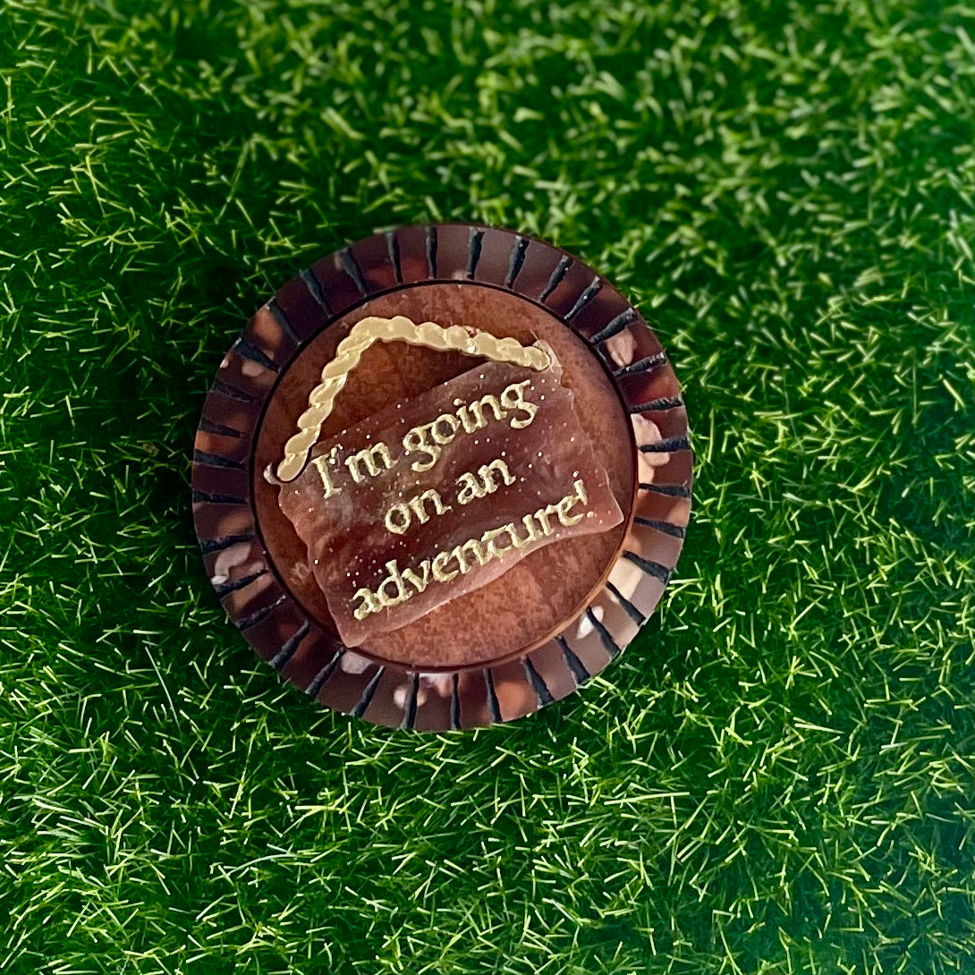 *NEW* Going On An Adventure Brooch/Pendant
