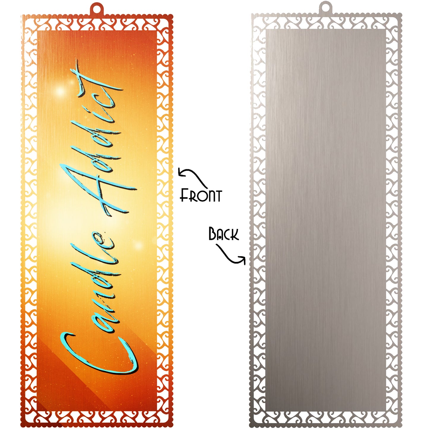 Candle Addict - Bright Bookmark