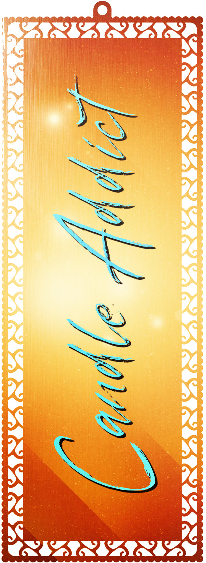 Candle Addict - Bright Bookmark
