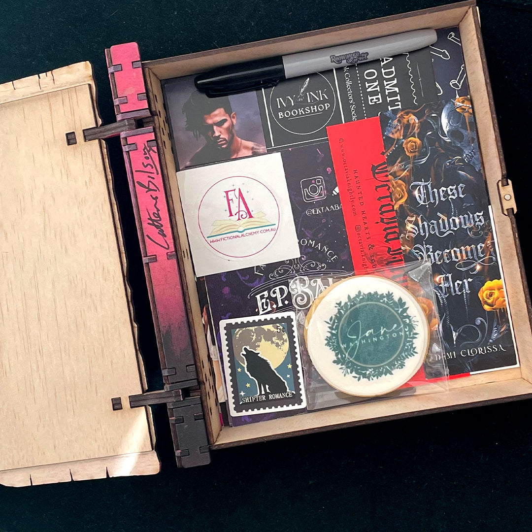 Signature Book Box - Custom Plaque