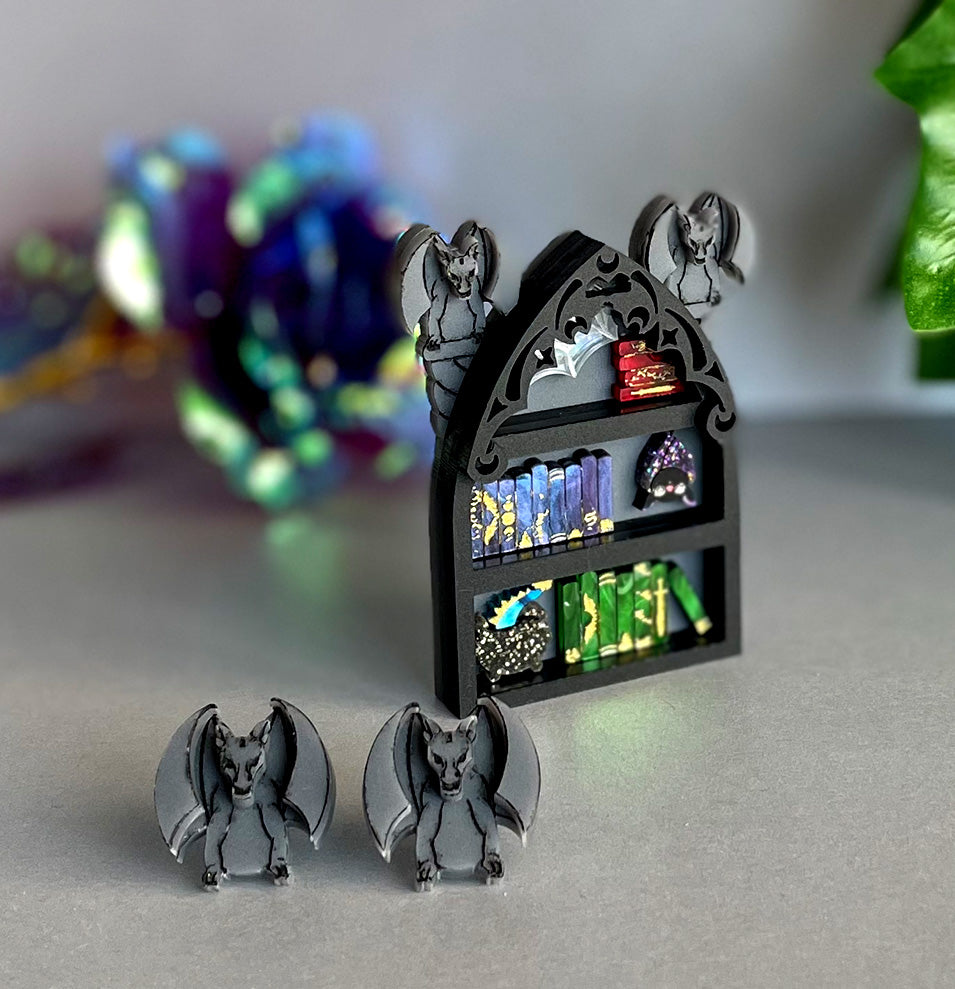 Dark Castle Library Brooch