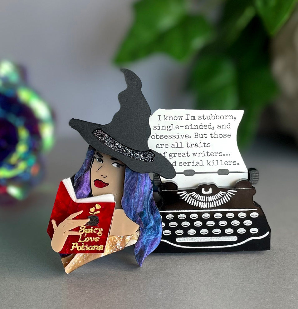 Delphine The Witch Brooch