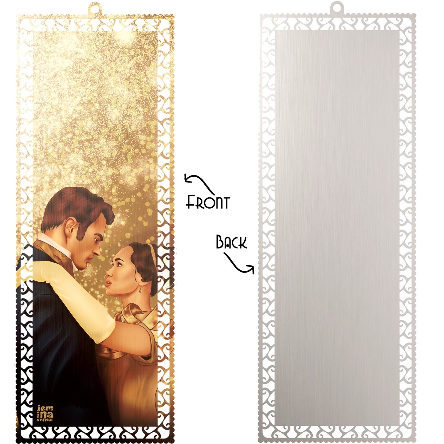 Sanditon Dance Art Bookmark