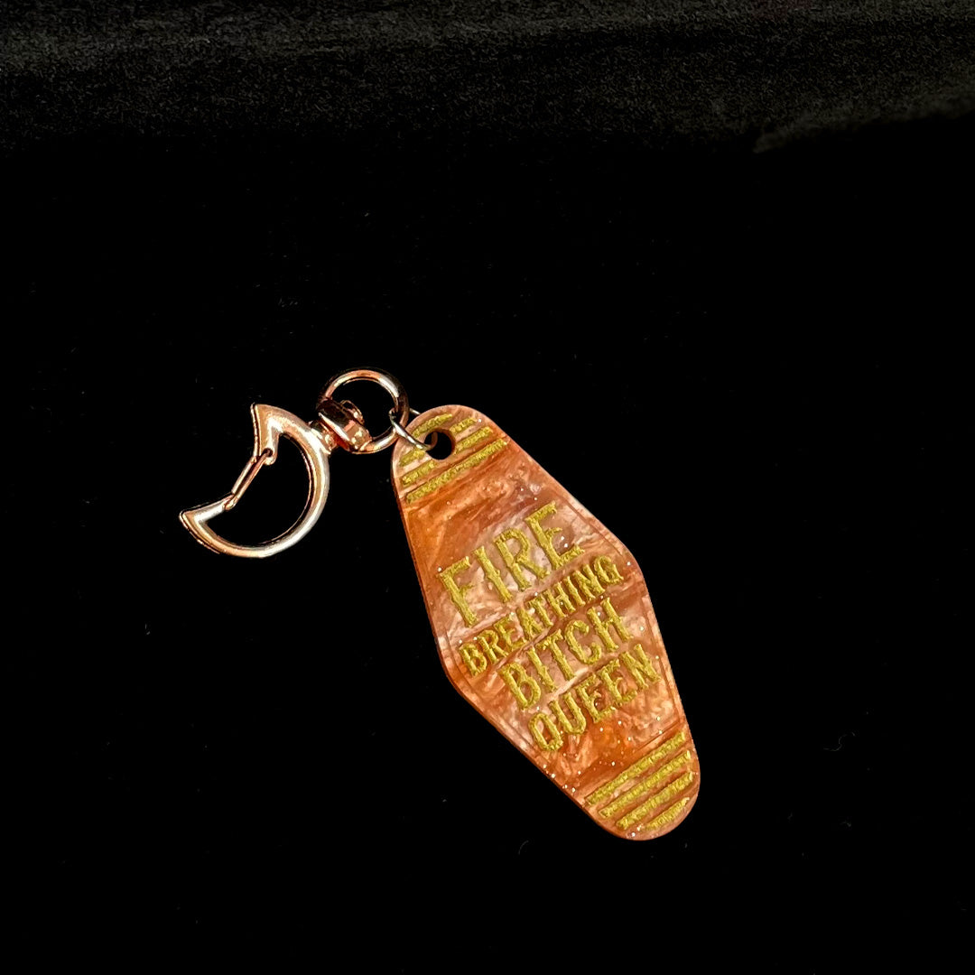 *NEW* Officially Licensed: Throne of Glass Retro Motel Keyrings