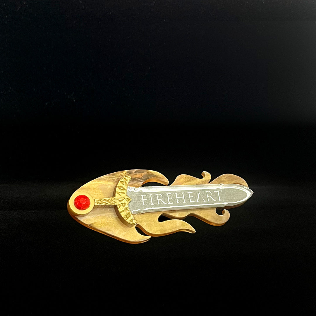 *NEW* Officially Licensed: Fireheart Hairclip