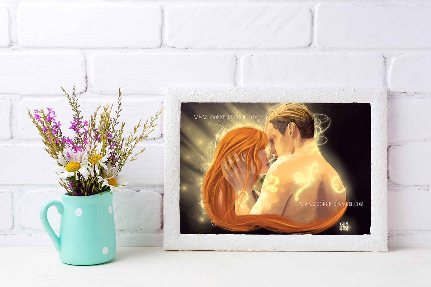 Golden Clace Art Print