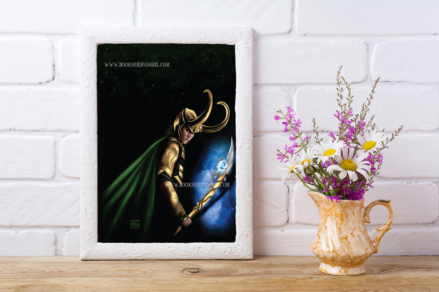 Loki Art Print
