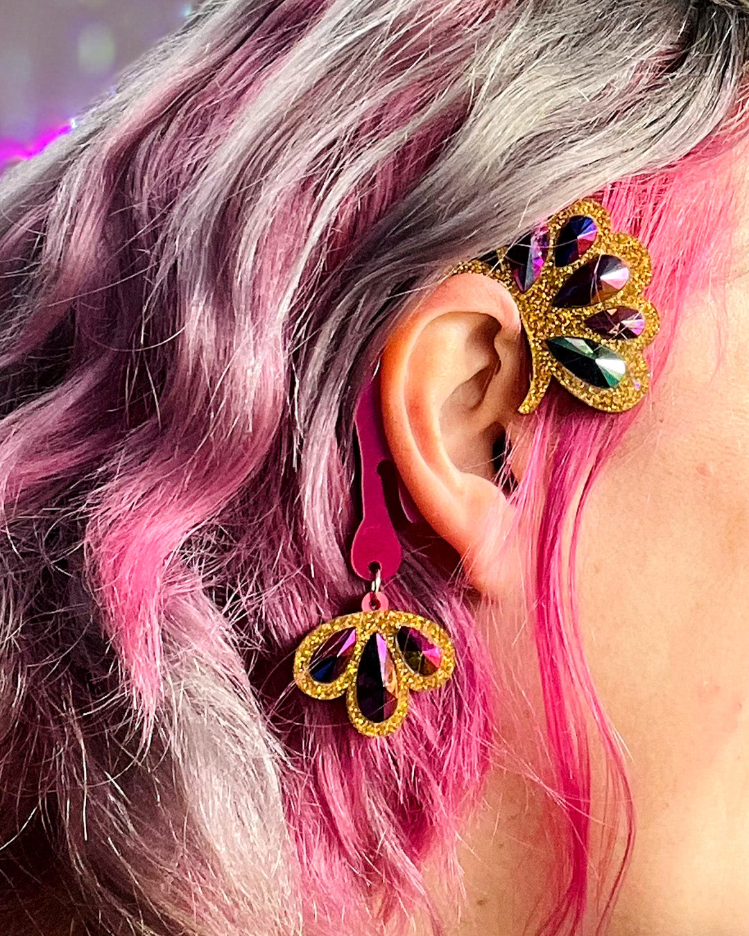 PRE-ORDER: Burlesque Ear Cuff - Glamour Queen - Limited Edition