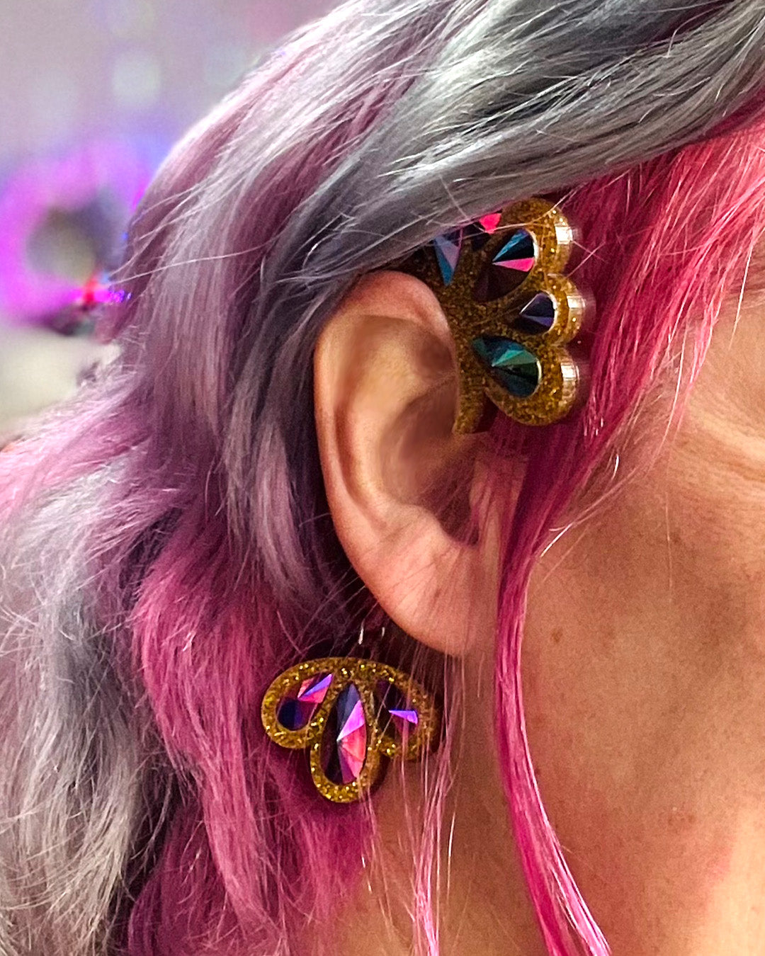 PRE-ORDER: Burlesque Ear Cuff - Glamour Queen - Limited Edition