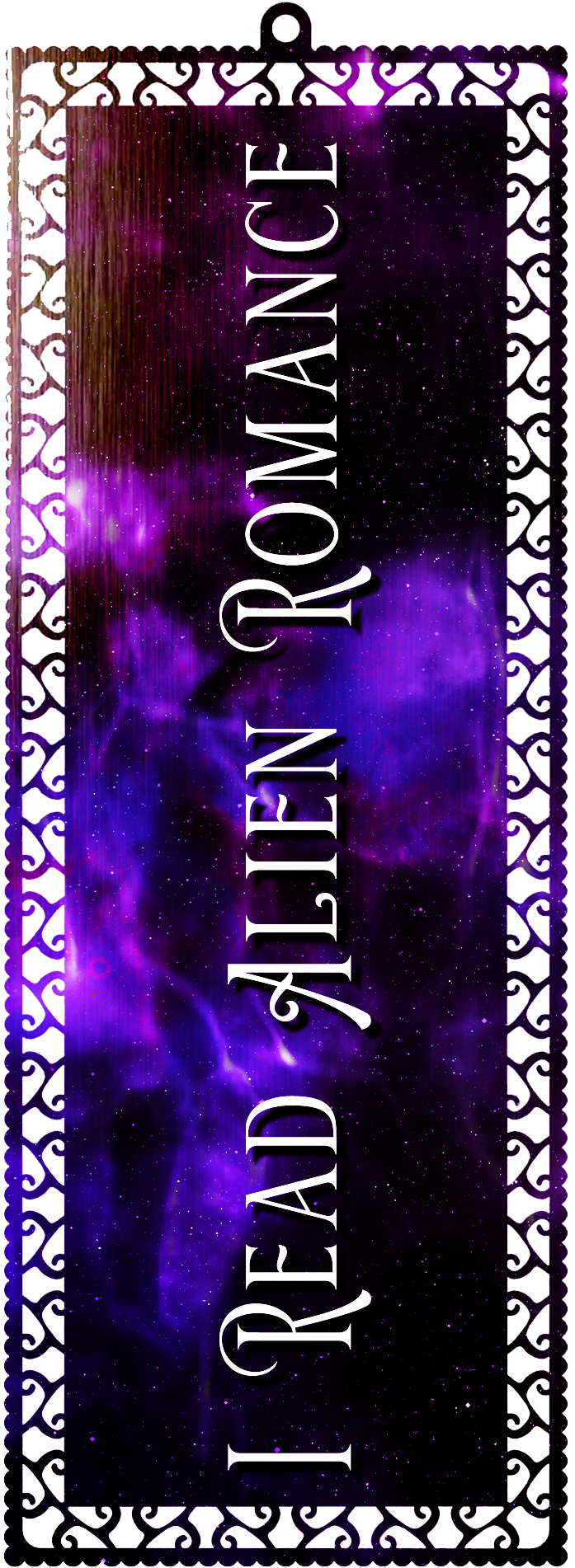 I Read Alien Romance Bookmark