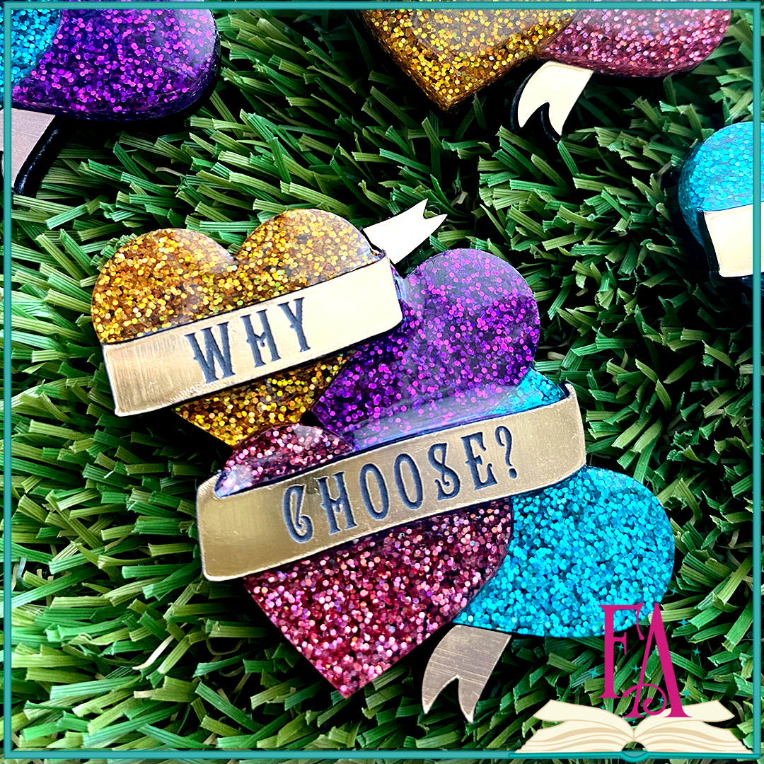 Why Choose? Romance Hair Clip