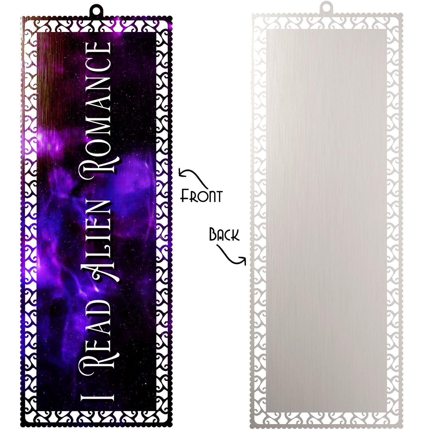 I Read Alien Romance Bookmark