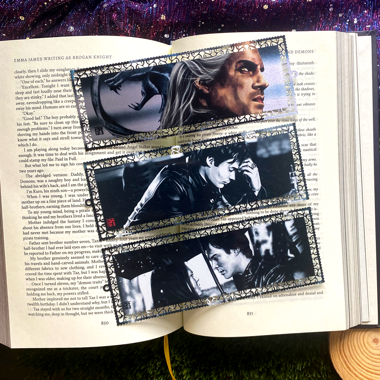 Damon at the Bar Art Bookmark