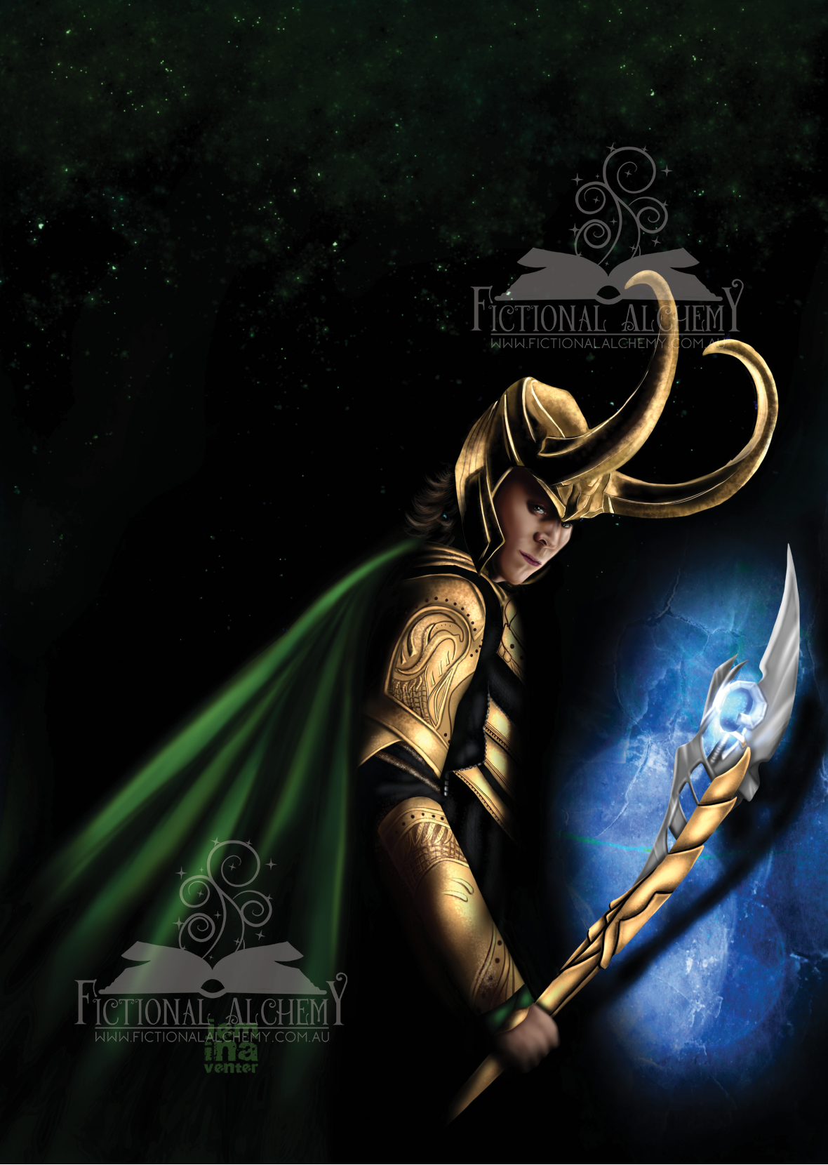 Loki Art Print