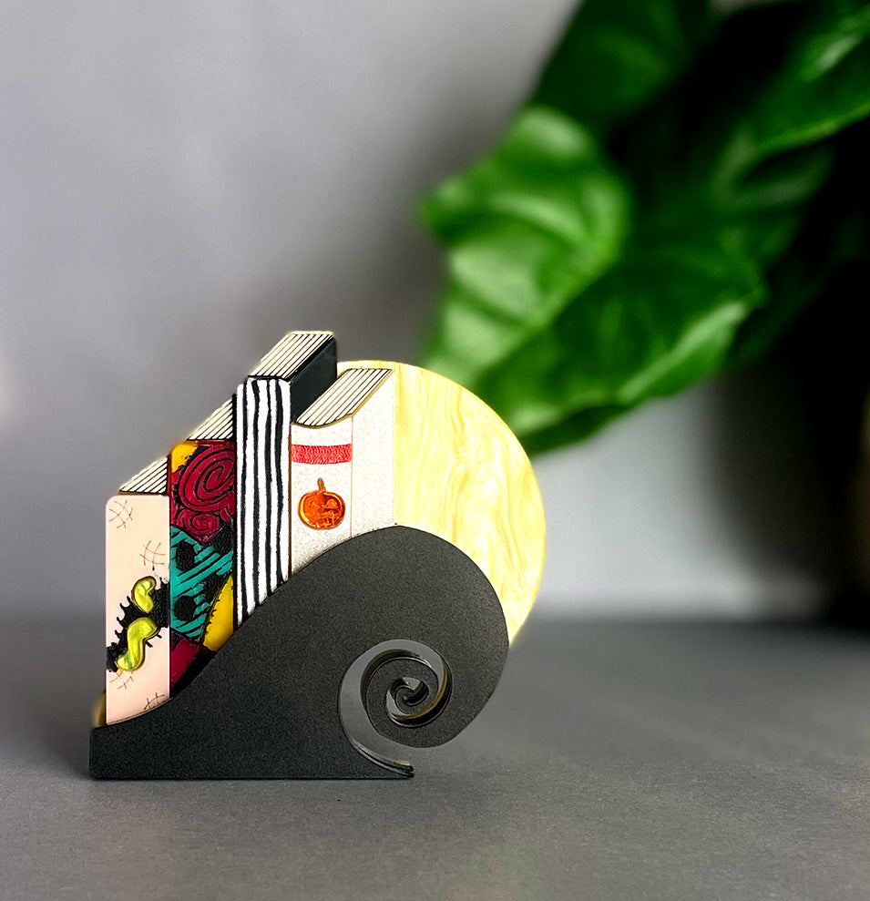 Library Town? Mm Brooch