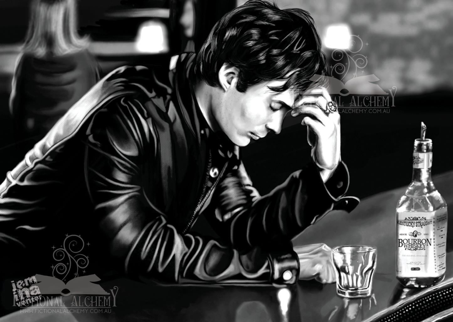 Damon Art Print