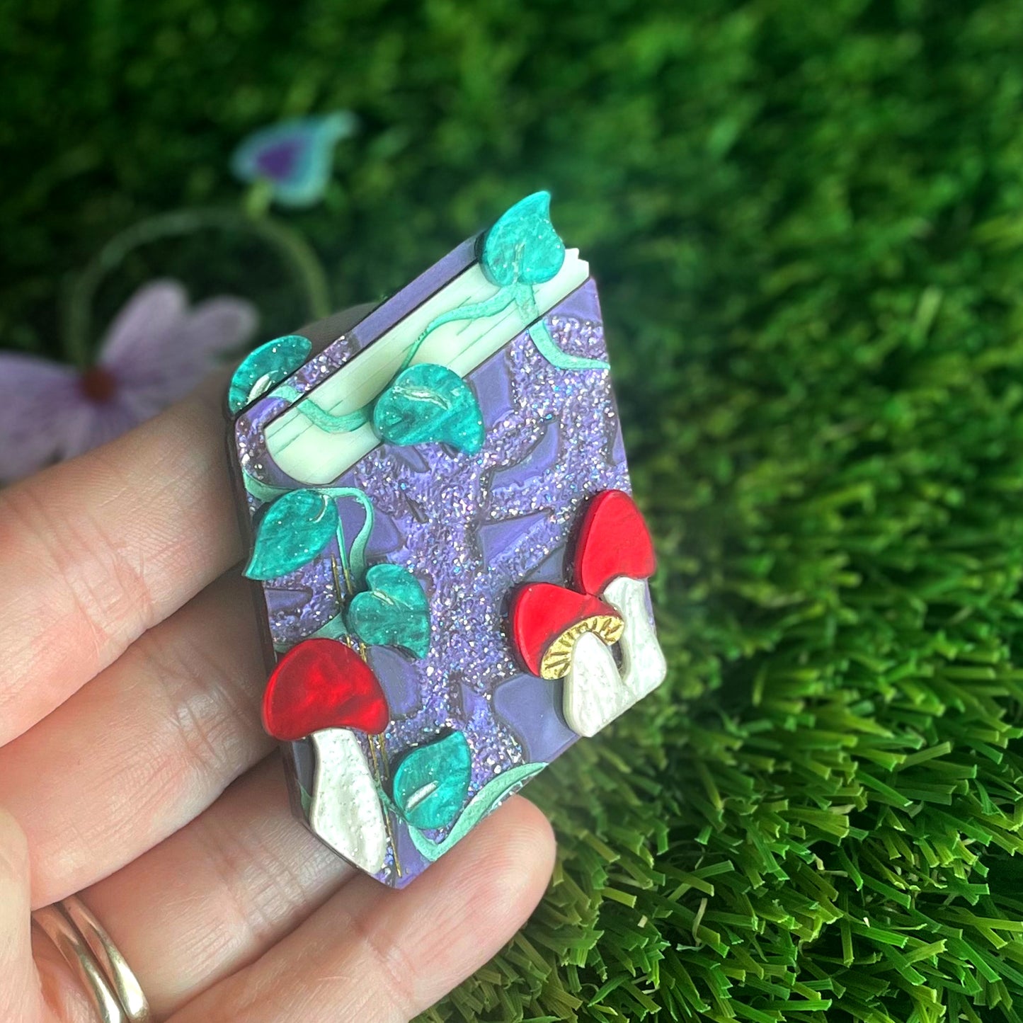 Long Lost Book Brooch