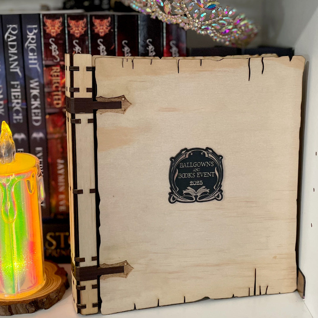 Signature Book Box - Custom Plaque