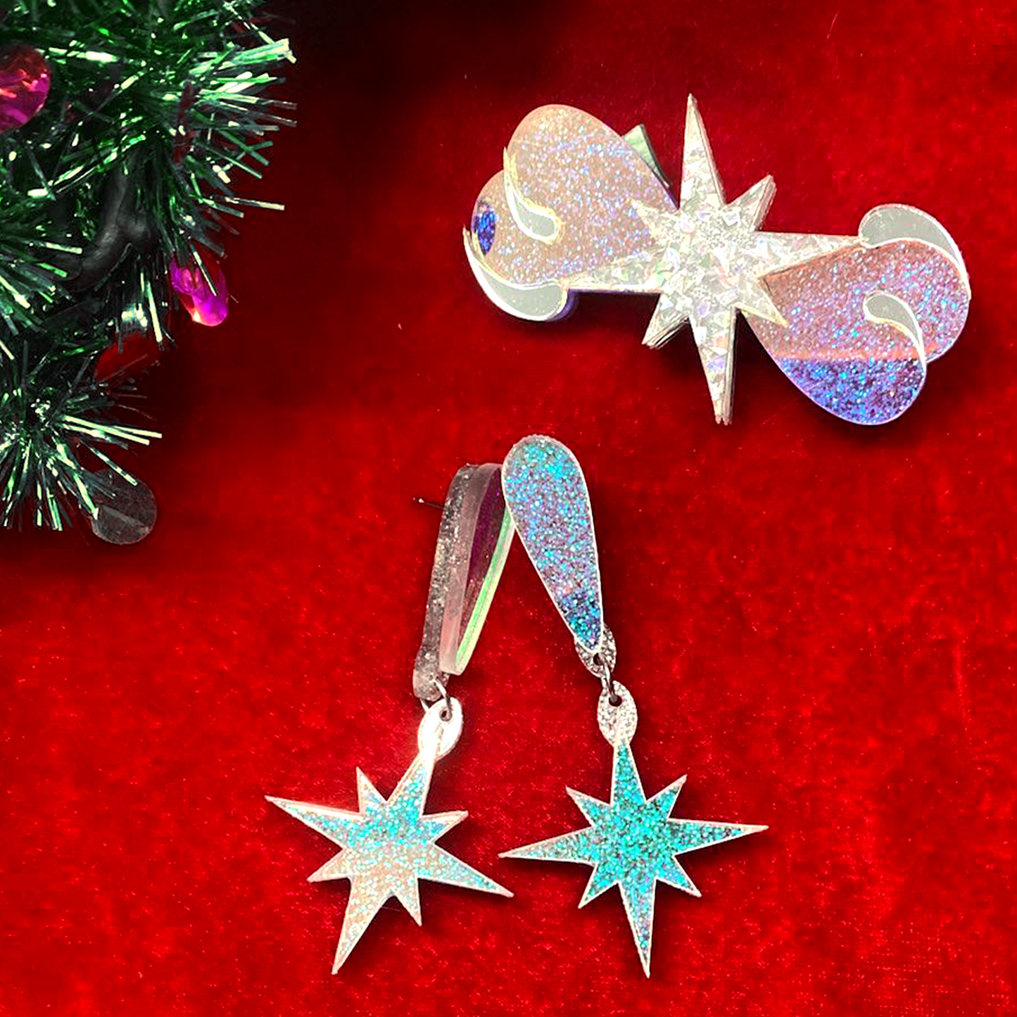North Star Statement Earrings