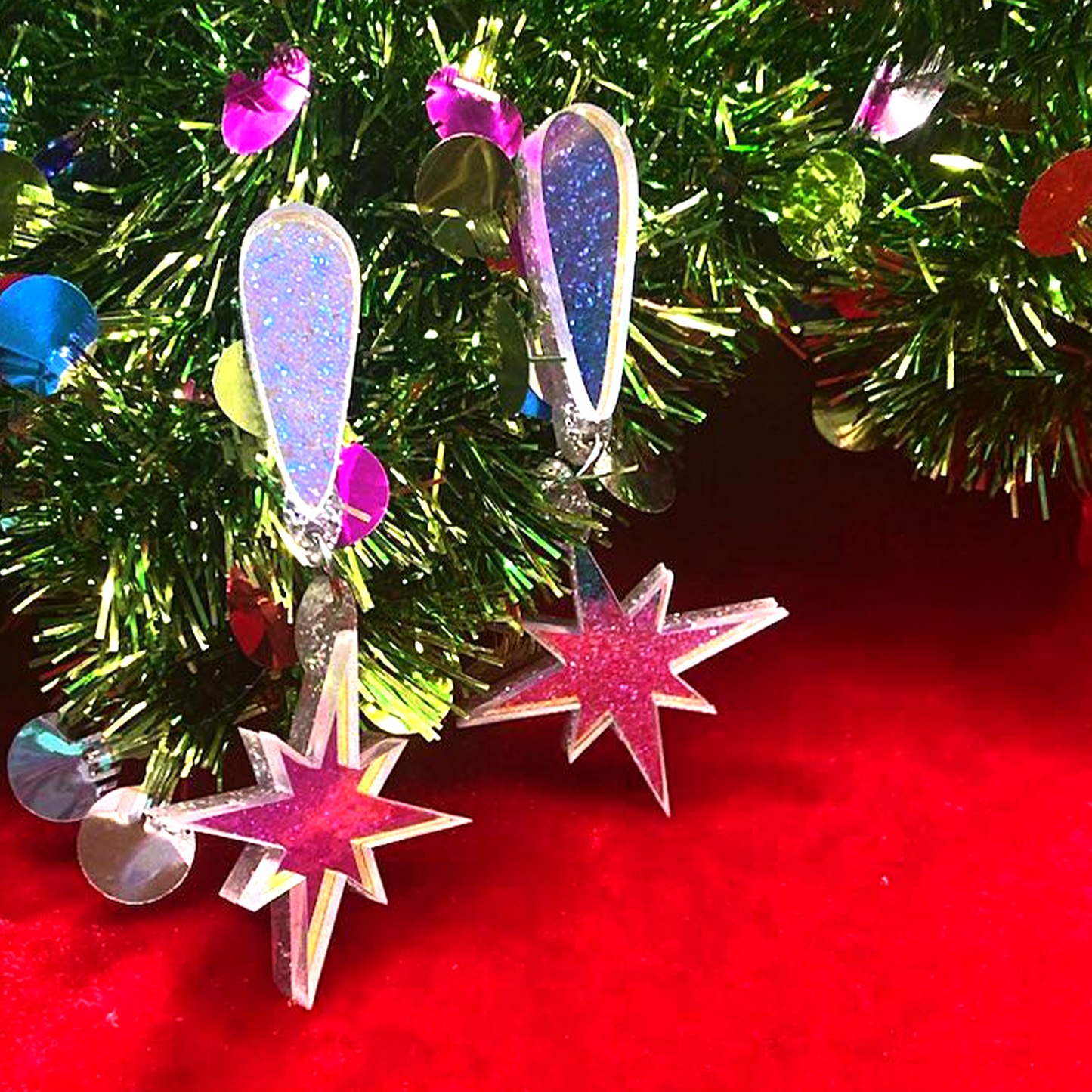 North Star Statement Earrings