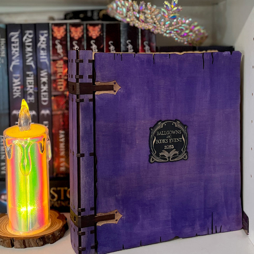 Signature Book Box - Custom Plaque