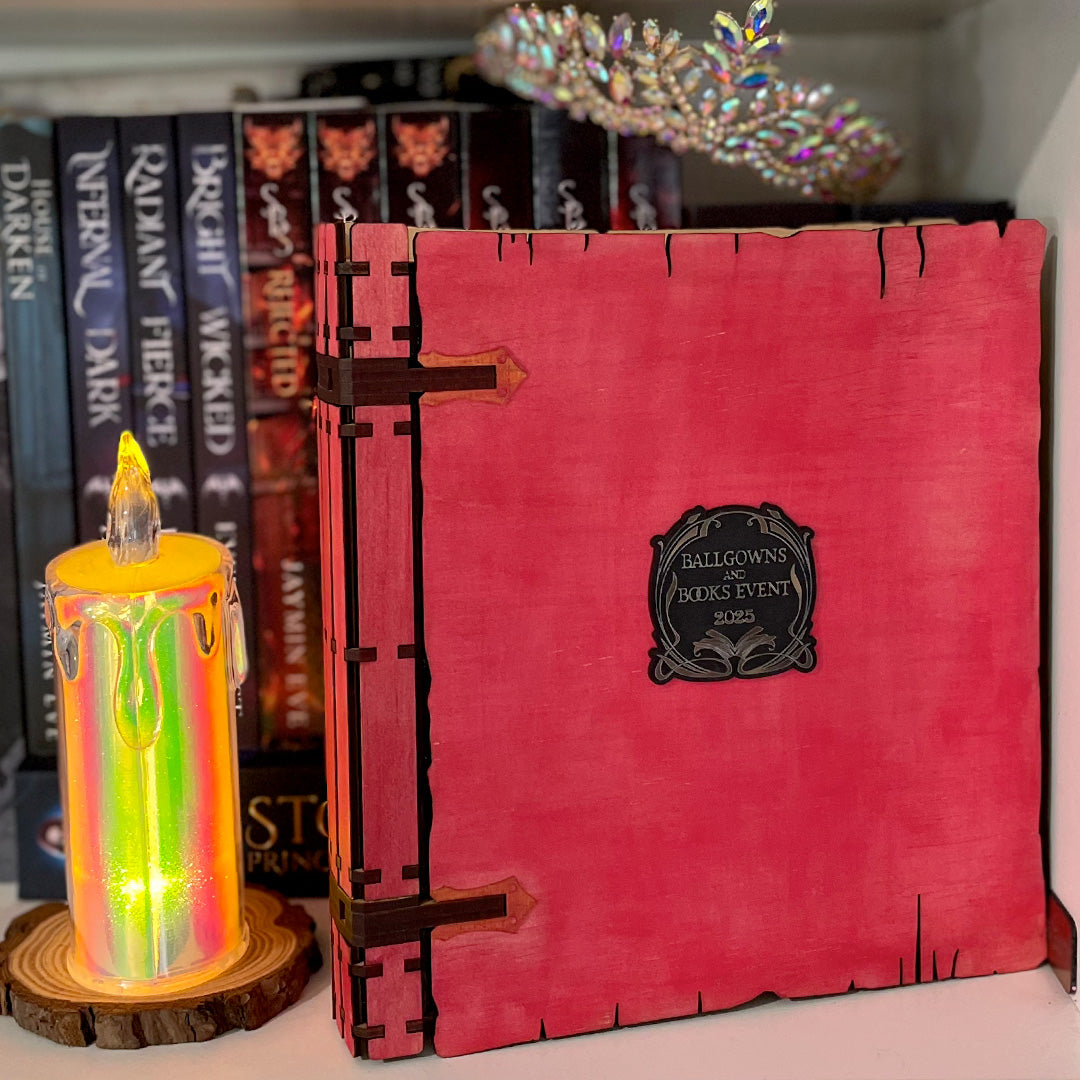 Signature Book Box - Custom Plaque