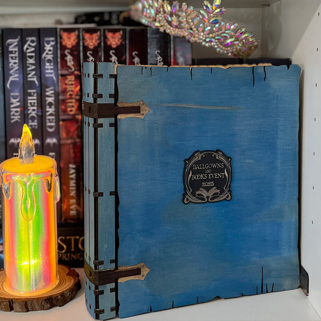 Signature Book Box - Custom Plaque