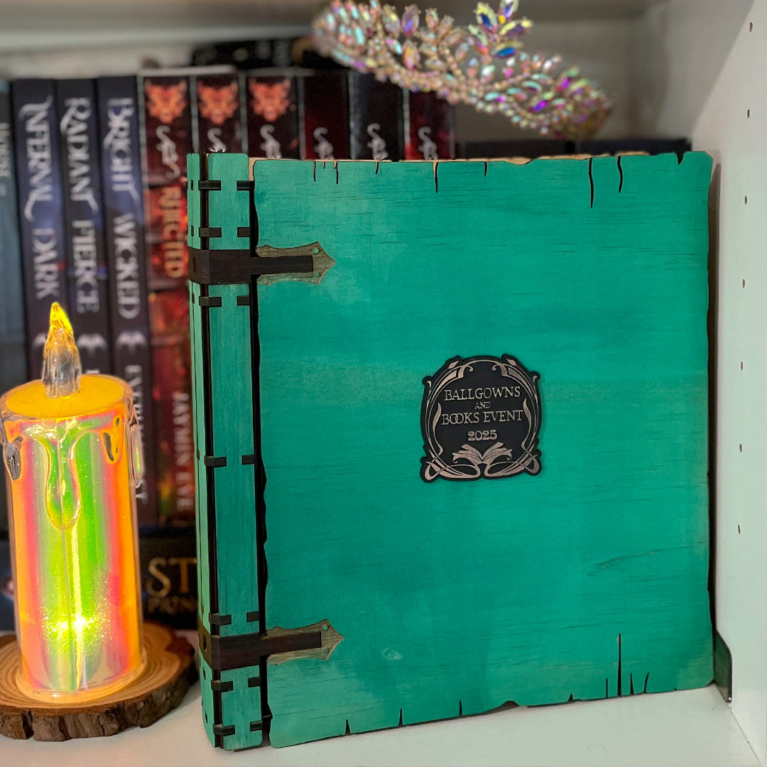 Signature Book Box - Custom Plaque