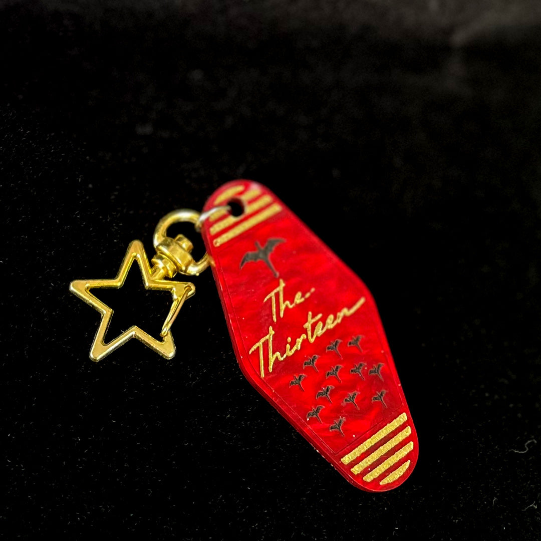 *NEW* Officially Licensed: Throne of Glass Retro Motel Keyrings