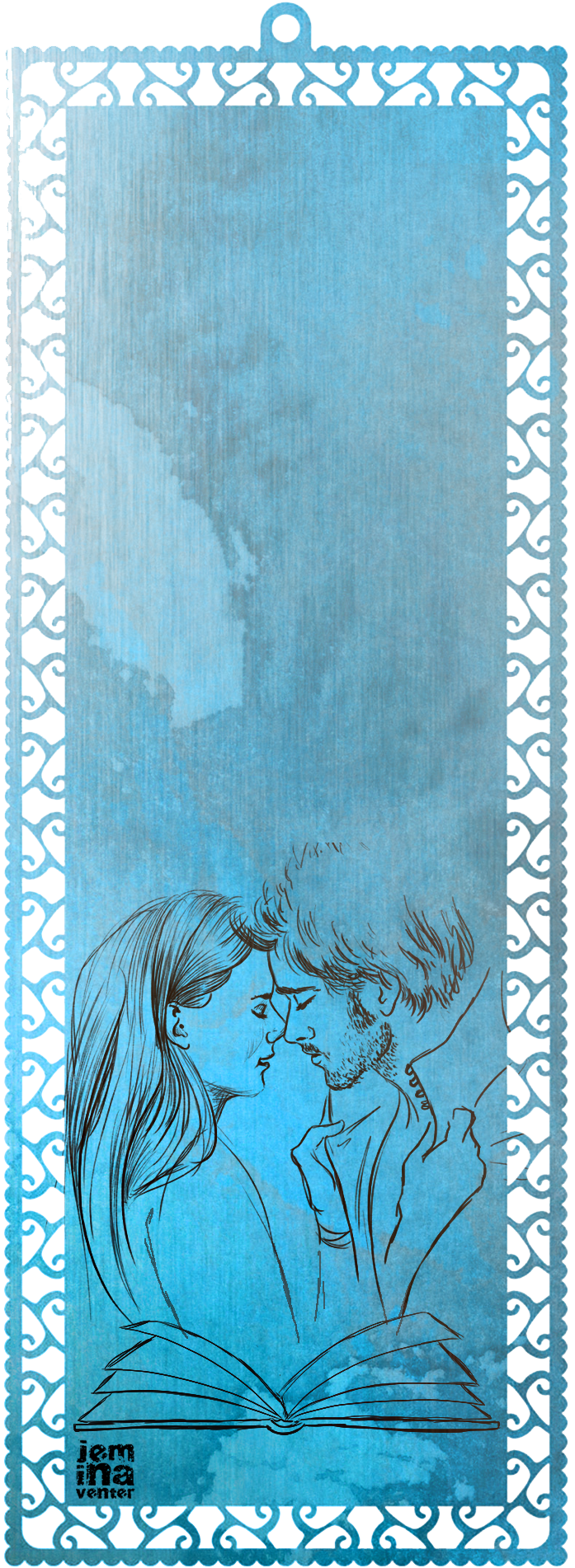 Captain Swan Sketch Art Bookmark