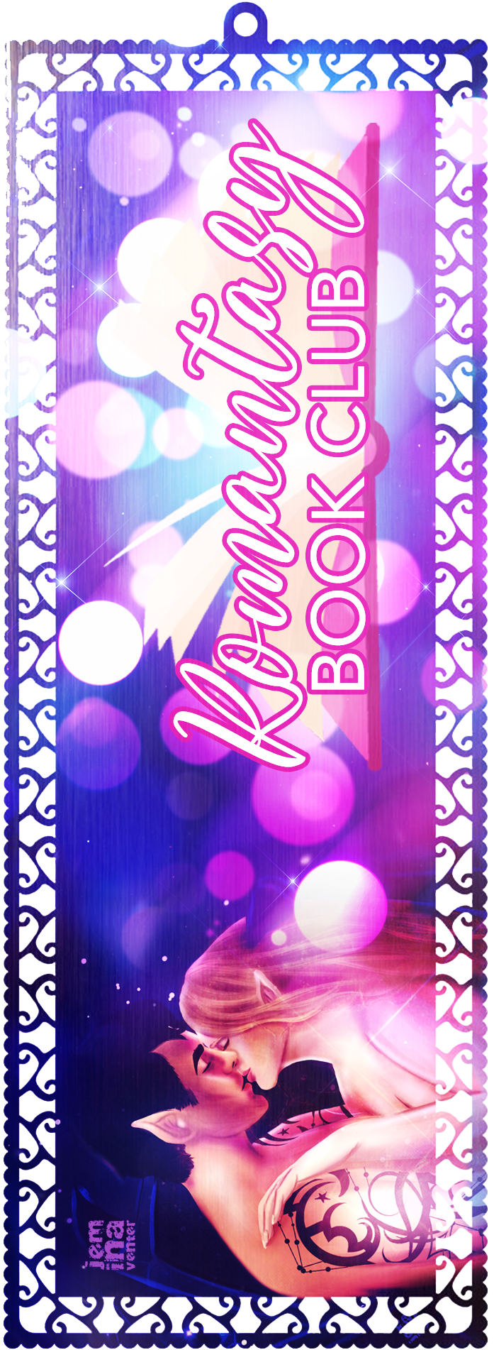 Romantasy Book Club Art Bookmark