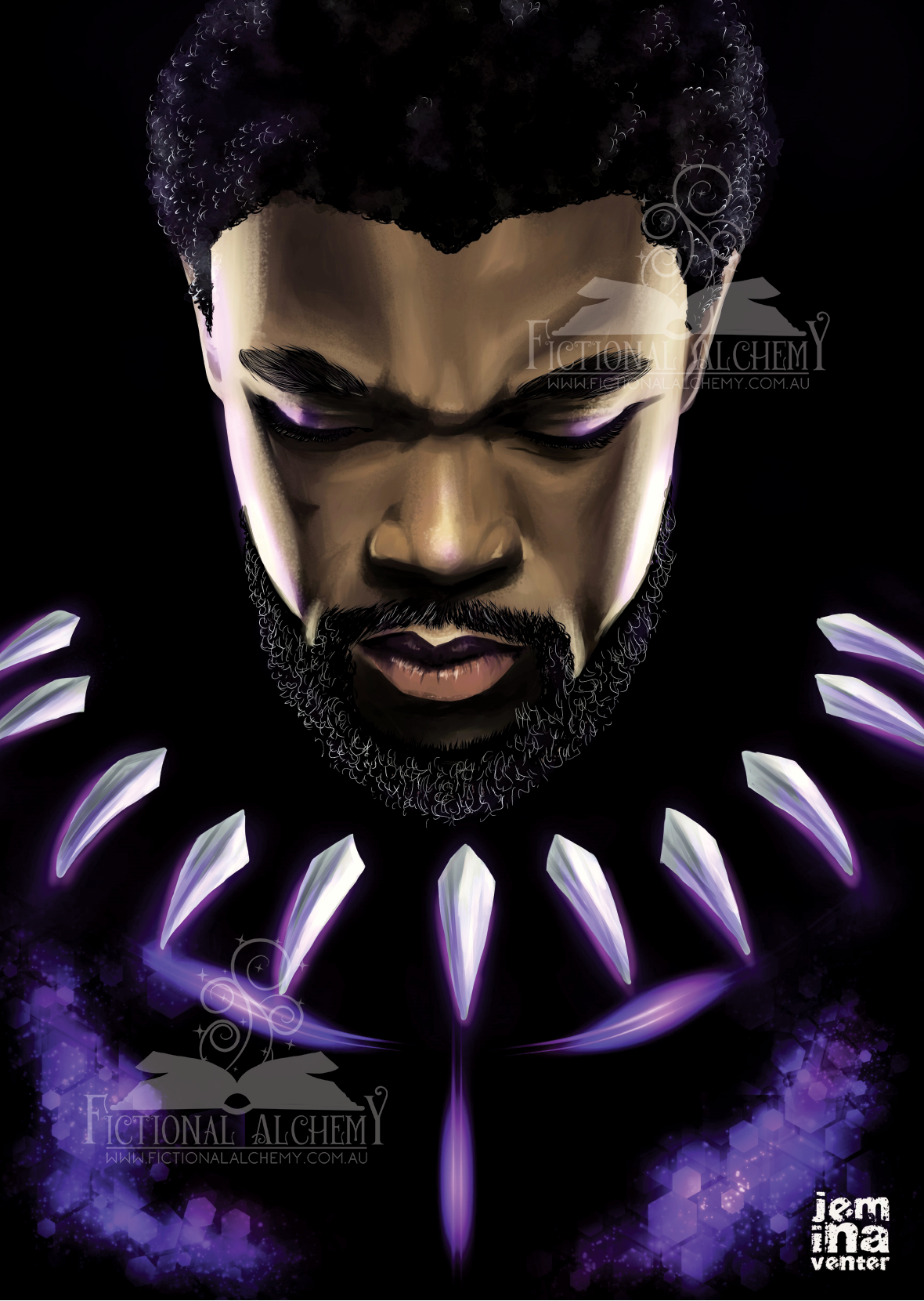Wakanda Forever Art Print