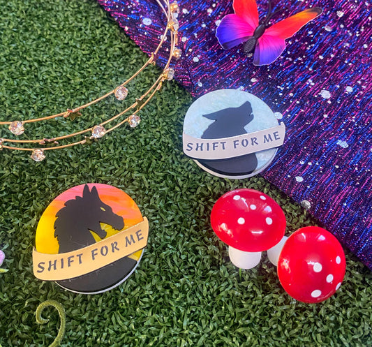 Shift For Me Brooch