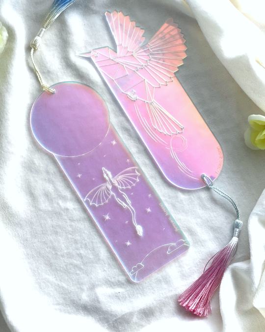 Dragon Lore Iridescent Acrylic Bookmark