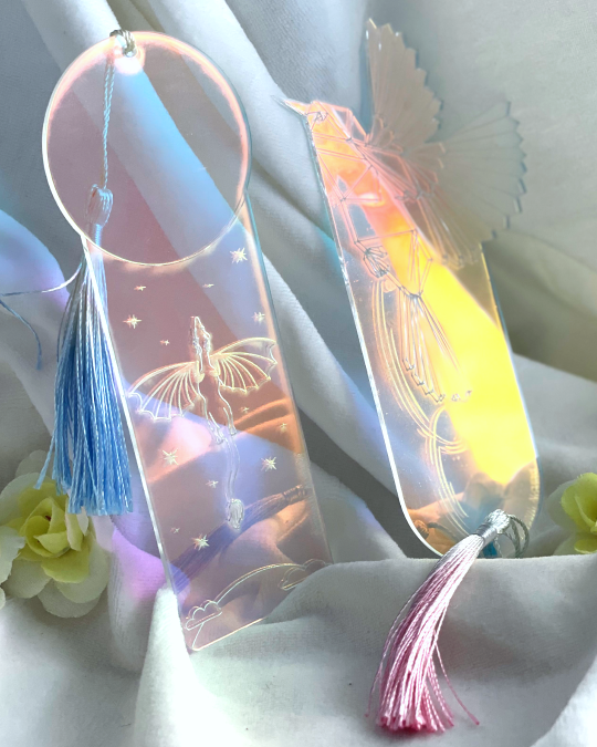 Dragon Lore Iridescent Acrylic Bookmark
