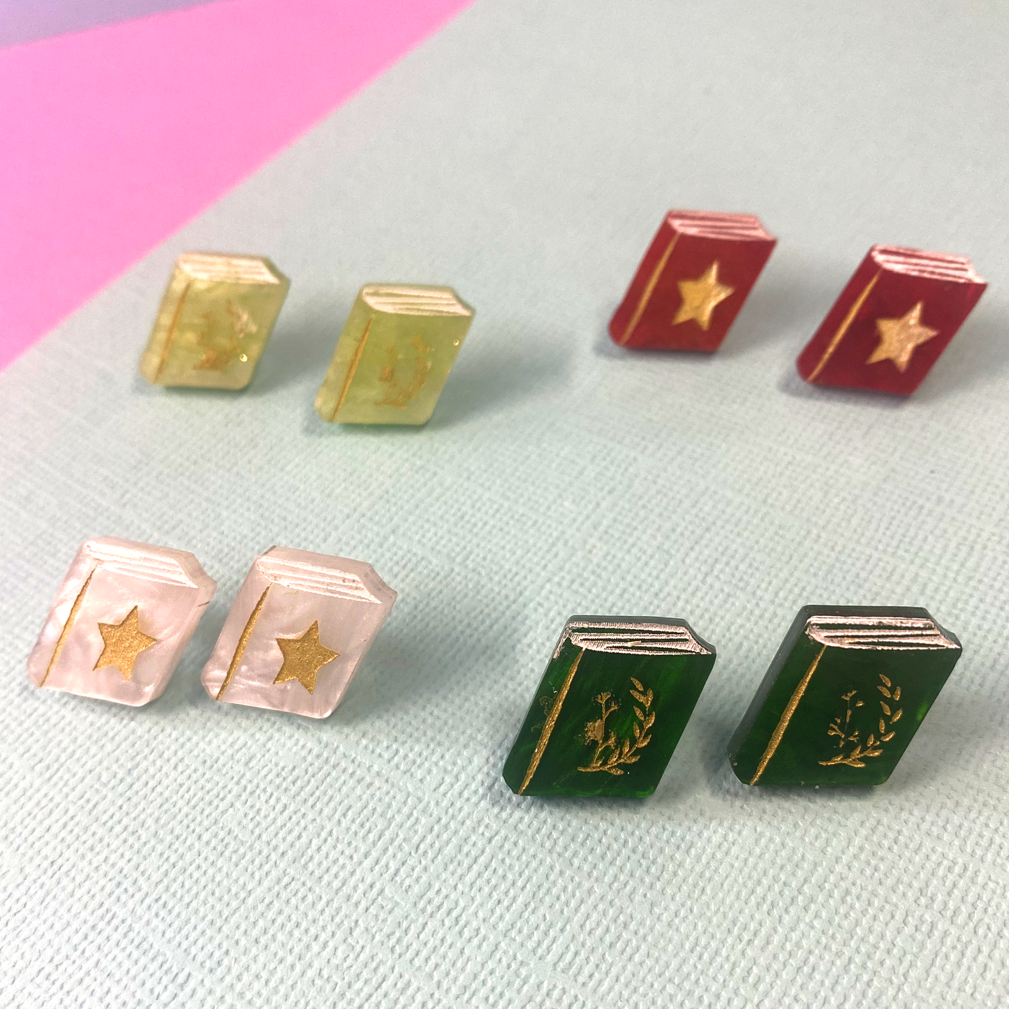 Book Lover Studs