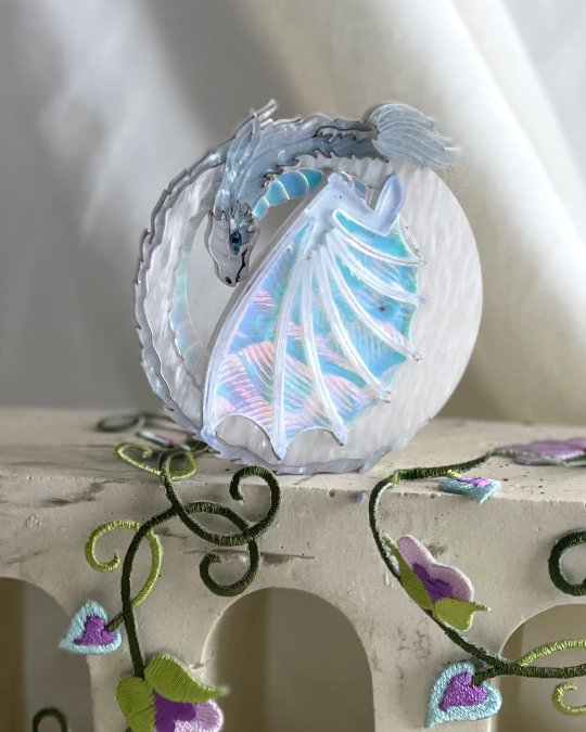 Moonplume Brooch/Pendant