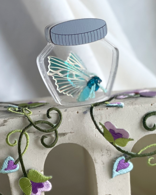 Do You Hear The Squeak?’ Brooch/Pendant/Shelfie