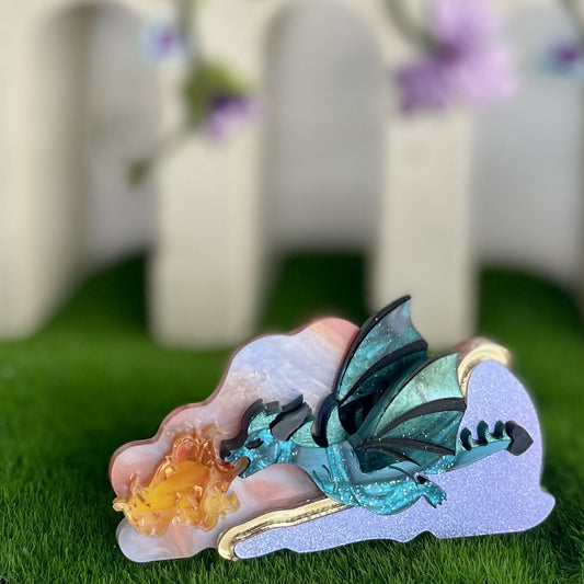*NEW* Cloud Dragons Brooch