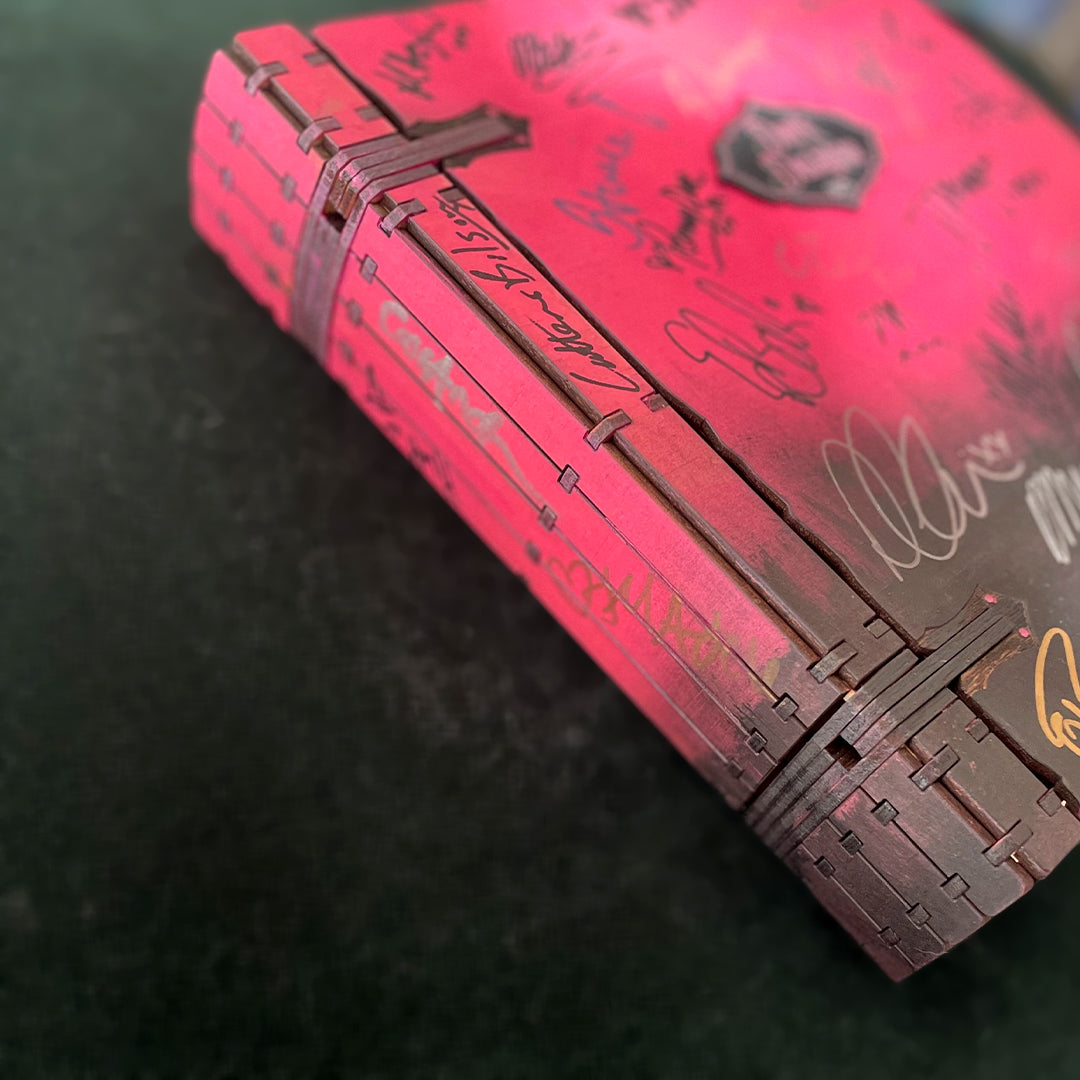 Signature Book Box - Custom Plaque