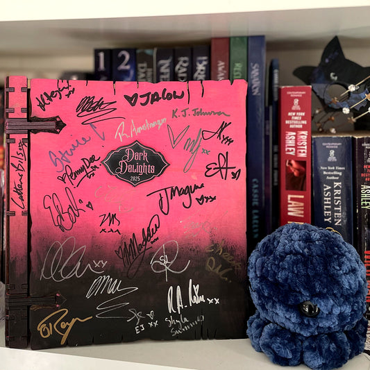 Signature Book Box - Custom Plaque