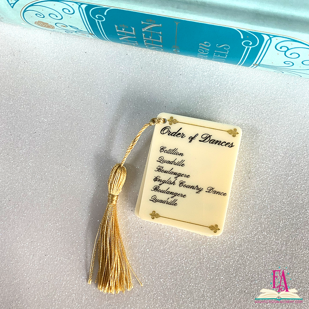 Dance Card Brooch - Customisable!