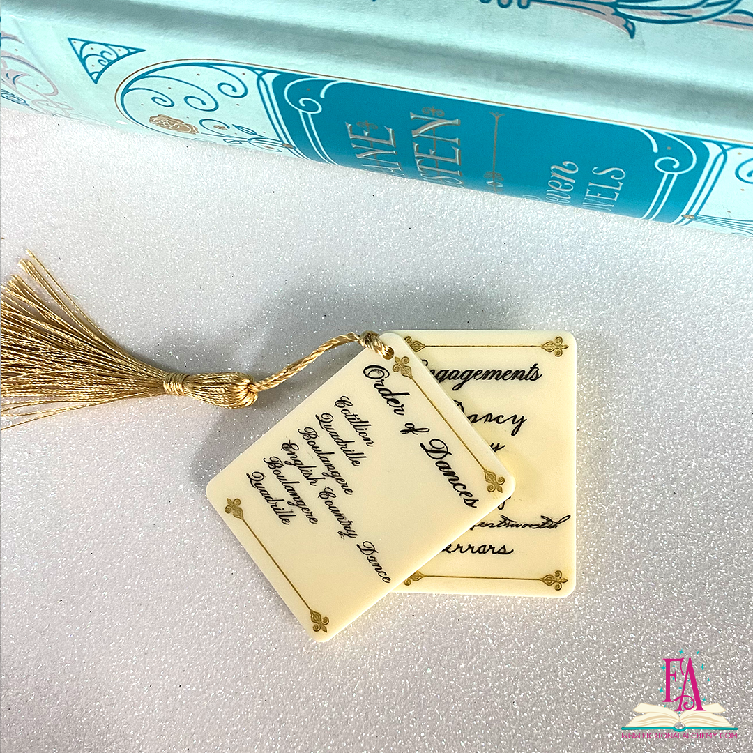 Dance Card Brooch - Customisable!