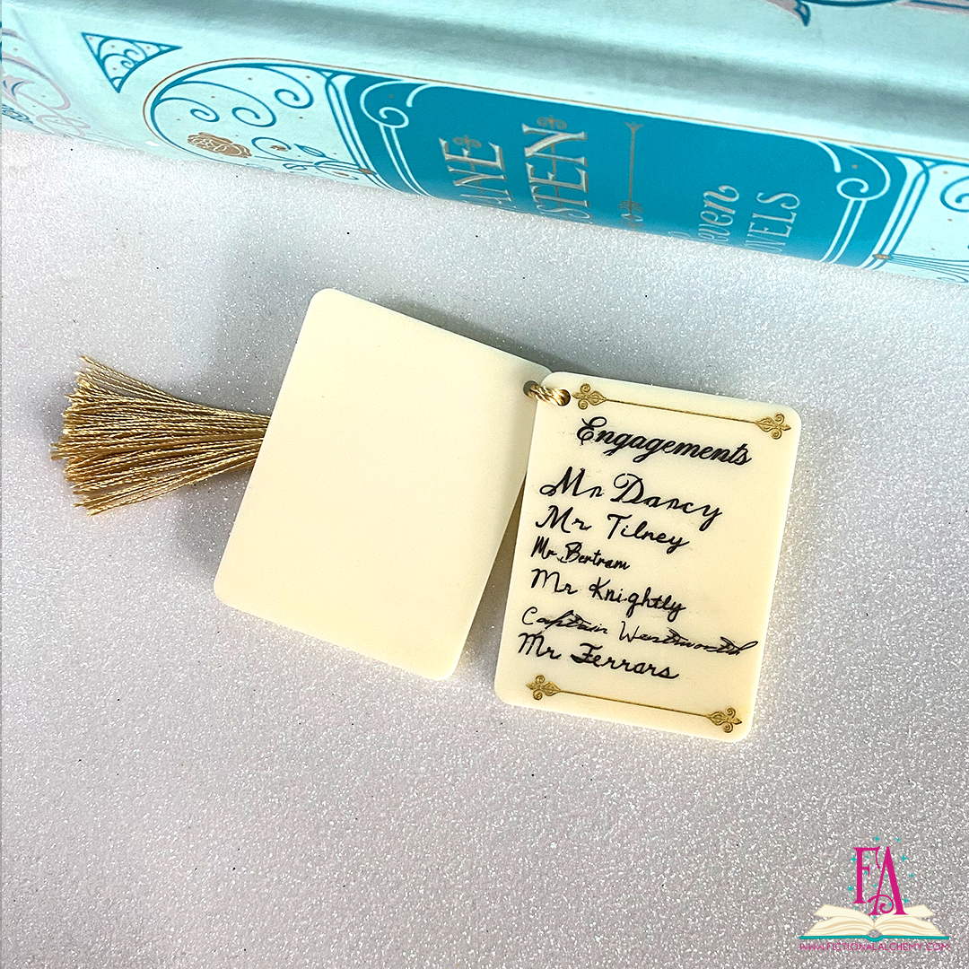 Dance Card Brooch - Customisable!