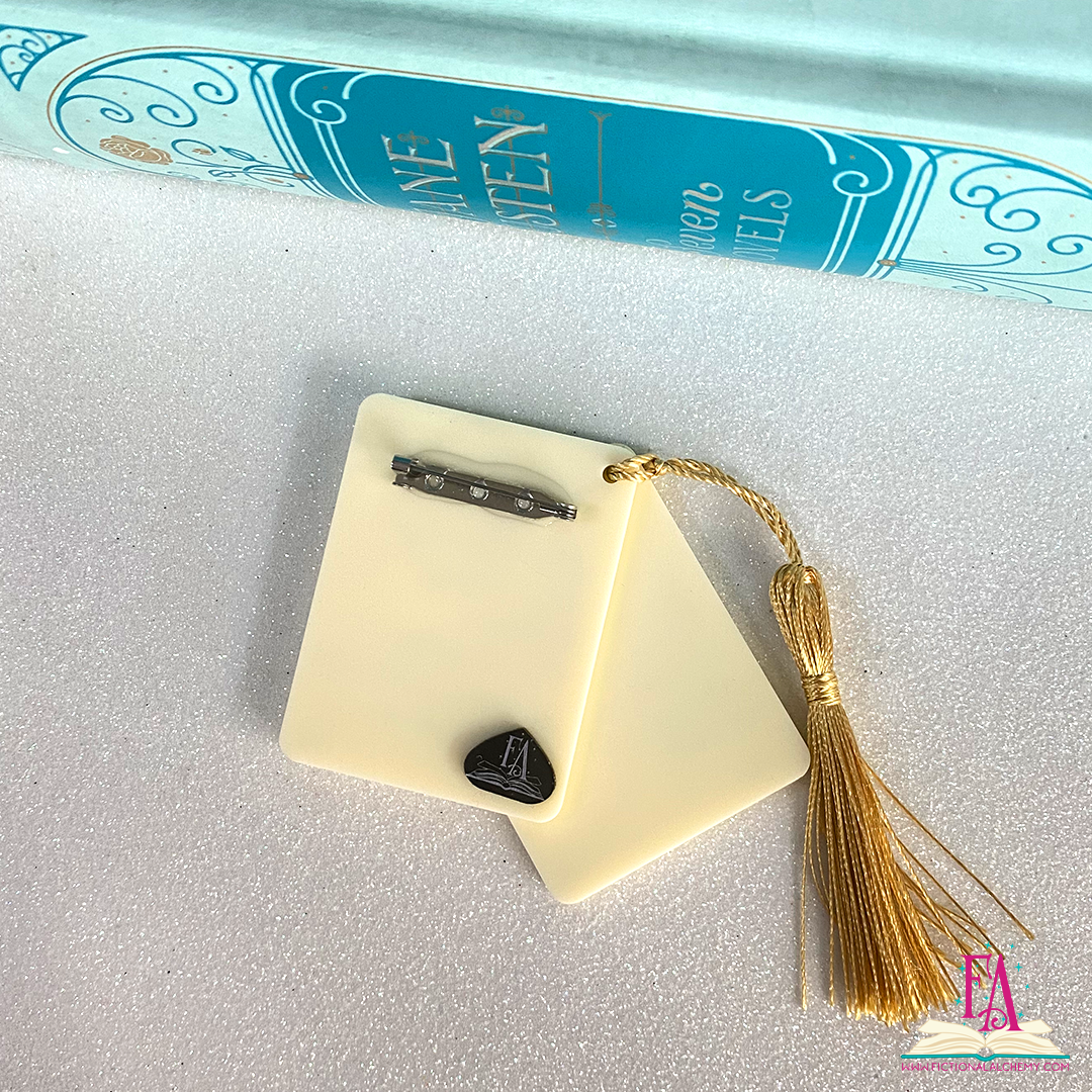 Dance Card Brooch - Customisable!