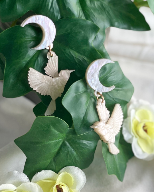 Nee & A Moon Earrings