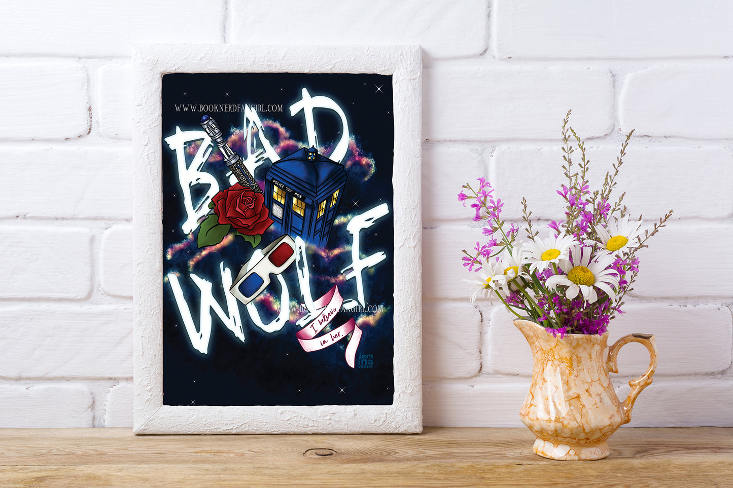 Bad Wolf Art Print
