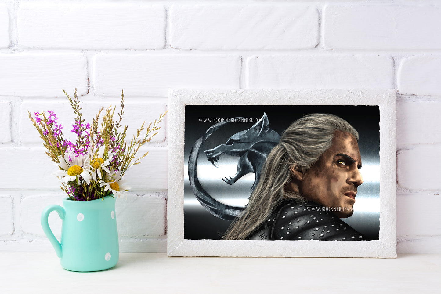 Geralt Art Print