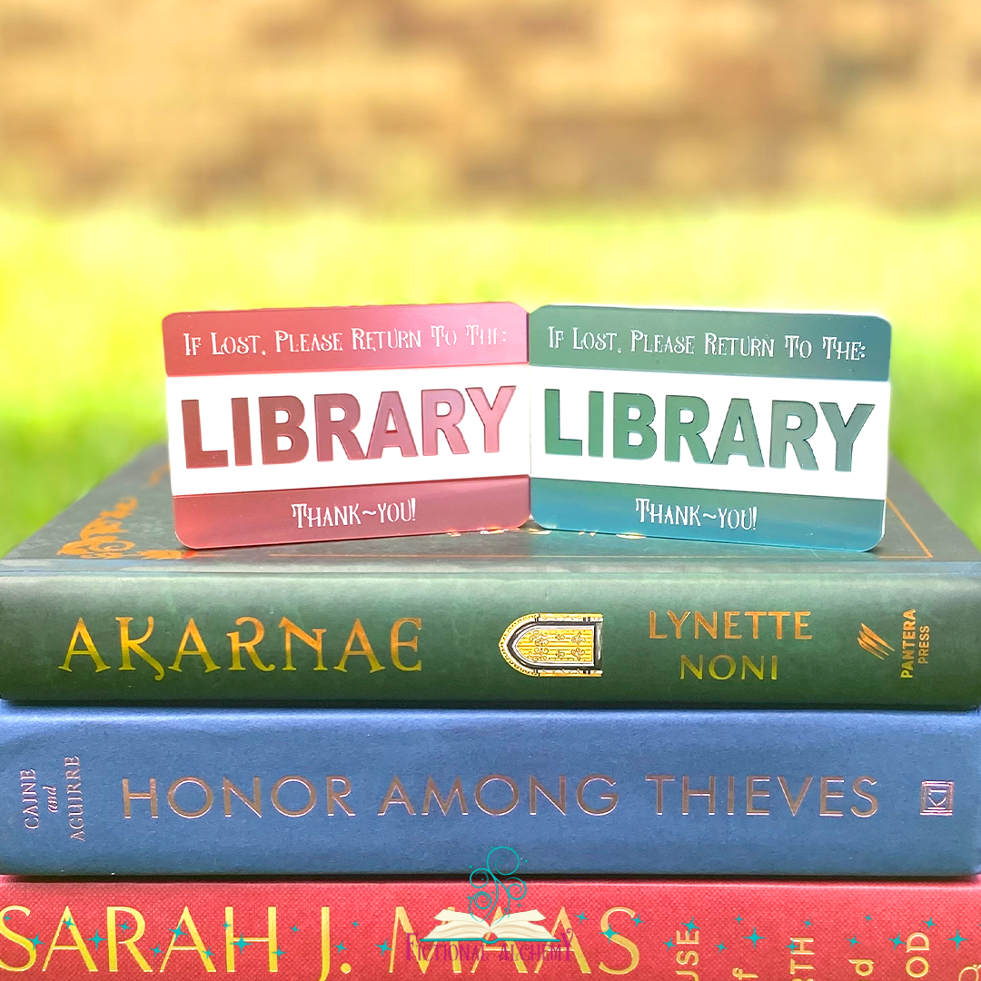 If Lost.. Library Edition Brooch