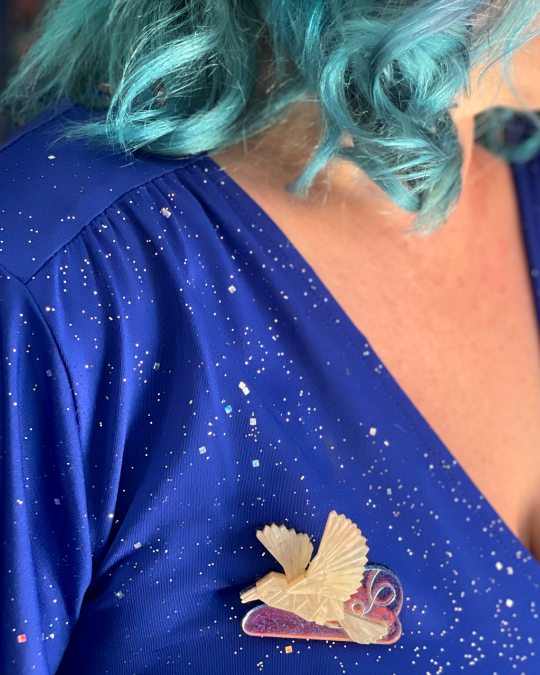 Nee In Flight Brooch